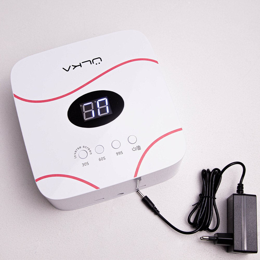 ÜLKA LÜMOS UV/LED Lampe für Maniküre und Pediküre (mit eingebautem Akku)