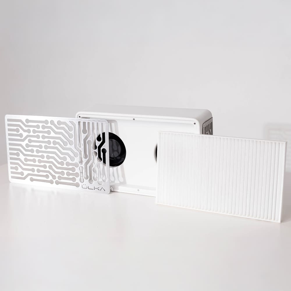 ÜLKA Nano - Mobile Staubabsaugung - Doppel-Lüfter-System