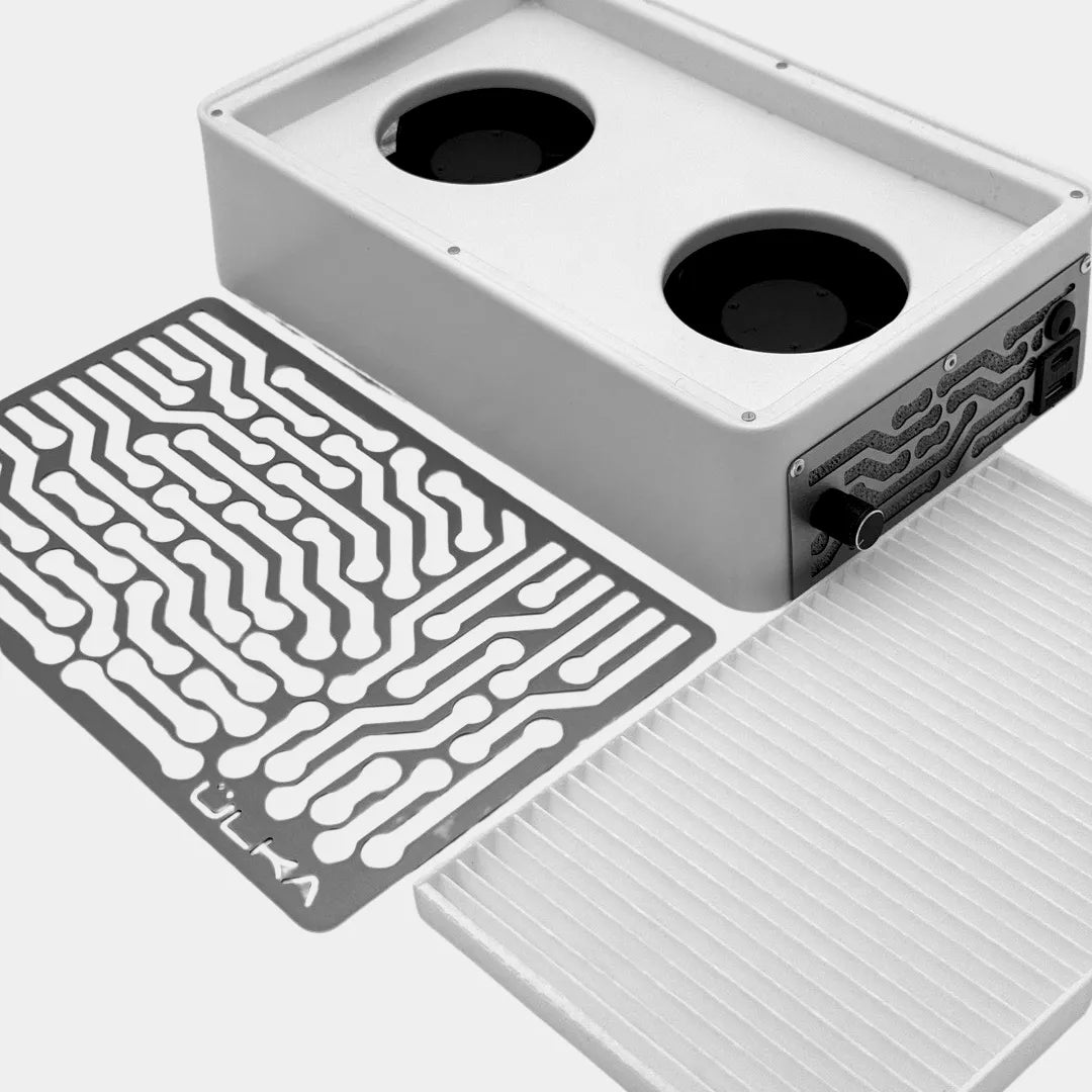 ÜLKA Nano - Mobile Staubabsaugung - Doppel-Lüfter-System